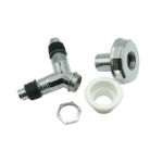 ซุนเจีย/ซินจือเจีย – ไฟฟ้าพลาสติก ABS เครื่องซักผ้าอ่างล้างหน้าประปา Dual Push in Drain Connector Compacts ชุด