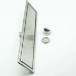 304 Сливная линия для ванной комнаты из нержавеющей стали, сливная линия для пола, прямоугольная дренажная труба для душа — XINZHIJIA/XUNJIA