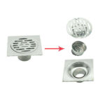2023 Good Sales And High-quality Water Square Shower Floor Drain Stainless Steel Floor Drain