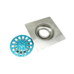 Xunjia/xinzhijia – 2Mm de espesor de 15*15 cm Drenaje de piso de acero inoxidable para el baño