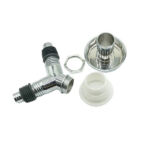 ซุนเจีย/ซินจือเจีย – ไฟฟ้าพลาสติก ABS เครื่องซักผ้าอ่างล้างหน้าประปา Dual Push in Drain Connector Compacts ชุด