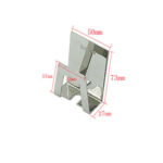 Wall-mounted Bathroom Adhesive 304 Stainless Steel Wall-mounted Bathroom Toothbrush Holder