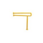 KJ-6090 Single U Landing – ราวจับห้องน้ำ ABS สเตนเลสสตีลอเนกประสงค์