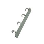 Xunjia/xinzhijia – Wall Mounted 304 Stainless Steel 4 Square Coat Hooks for Clothes Hanging