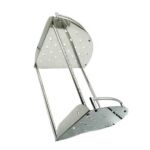 Xunjia/xinzhijia – Estante de almacenamiento de acero inoxidable, soporte de acero para cuarto de ducha con ángulo montado en la pared adhesivo sin perforación