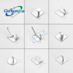 ซุนเจีย/ซินจือเจีย – หน้าแรก/ห้องน้ำ /ห้องครัว/ห้องน้ำกาวติดผ้าเช็ดตัว Robe ตะขอกุญแจ Heavy Duty Coat Hooks สแตนเลส Sticky Wall Hook