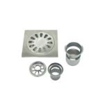 Xinzhijia/xunjia – Ванна 10 * 10см 2мм калың аянт 304 Дат баспас болоттон жасалган кабат тебеленген суудан ашып түшүү