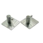 ซุนเจีย/ซินจือเจีย – Factory Supply 304 Stainless Steel Brushed Self-Adhesive Kitchen And Bathroom Single Towel Coat Hook