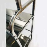 Xunjia/xinzhijia – Easy To Install 3 Layers Of 30cm 201 Stainless Steel Kitchen Vertical Spice Chopsticks Storage Rack