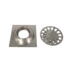 Conveniente bayoneta de semillas de melón de acero inoxidable para un solo uso común – Perfecto para baños