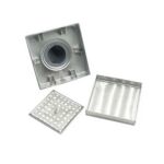 XINZHIJIA/Xunjia-Bathroom Custom Surface Plating Plate 304 Square Tiles Inserted Into The Floor for Factory