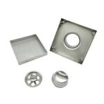 Xunjia/xinzhijia – Borong 2mm Tebal Sisipan Jubin Halimunan 304 Longkang Lantai Persegi Keluli Tahan Karat