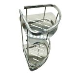 Ligne de production murale de vente chaude 2 Support de réservoir triangulaire de cuisine de salle de bains de niveau SS201 /SS304