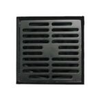 Wholesale Custom Bathroom Accessories Shower Strainer 9*9cm Stainless Steel Brushed Flor Drain —XINZHIJIA/XUNJIA