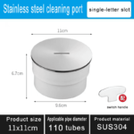 高質量的清潔端口 :SUS304端口具有多個規格