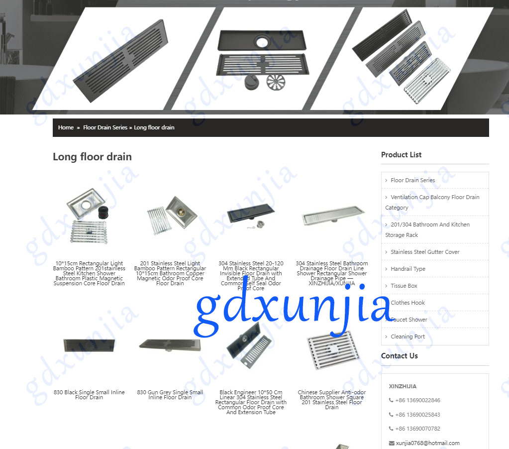 gdxunjia.com ;сліў у падлогу