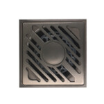 加厚防臭槍灰色不銹鋼地漏