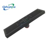 長形下水道帶防臭不銹鋼槍灰色地漏