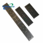 長形下水道帶防臭不銹鋼槍灰色地漏