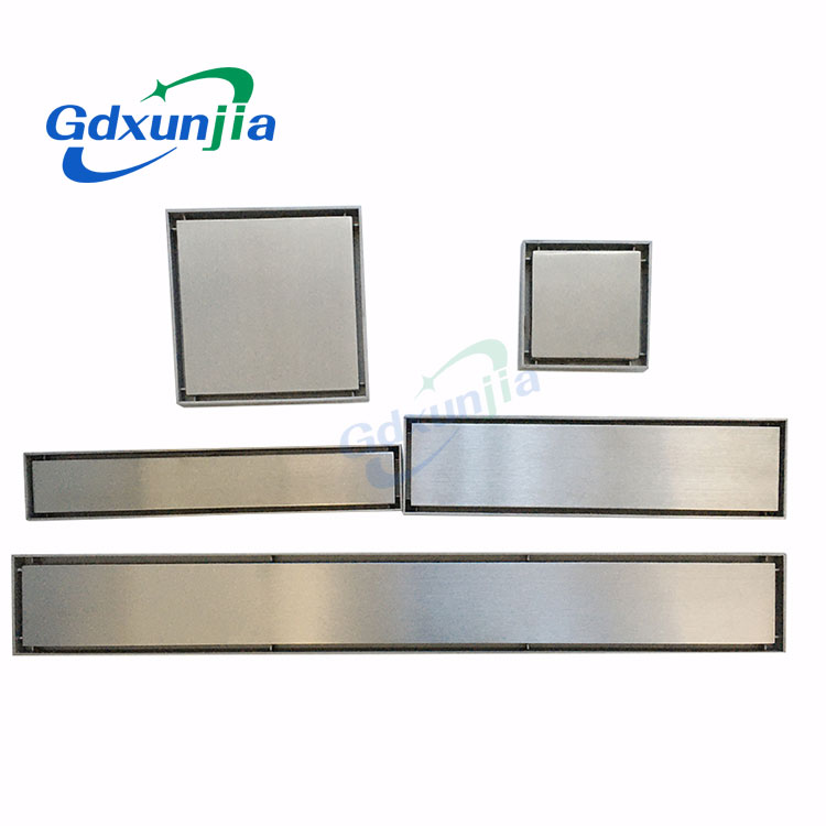 Kalınlaştırılmış ve gizli çok özellikli paslanmaz çelik koku geçirmez yer süzgeci