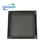 Nakatagong hindi kinakalawang na asero sahig paagusan, ceramic tile floor paagusan ng iba't ibang kulay.