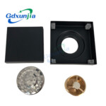 Nakatagong hindi kinakalawang na asero sahig paagusan, ceramic tile floor paagusan ng iba't ibang kulay.