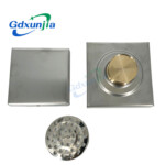 Nakatagong hindi kinakalawang na asero sahig paagusan, ceramic tile floor paagusan ng iba't ibang kulay.